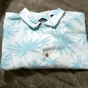 Billabong plaid Short Sleeve button down